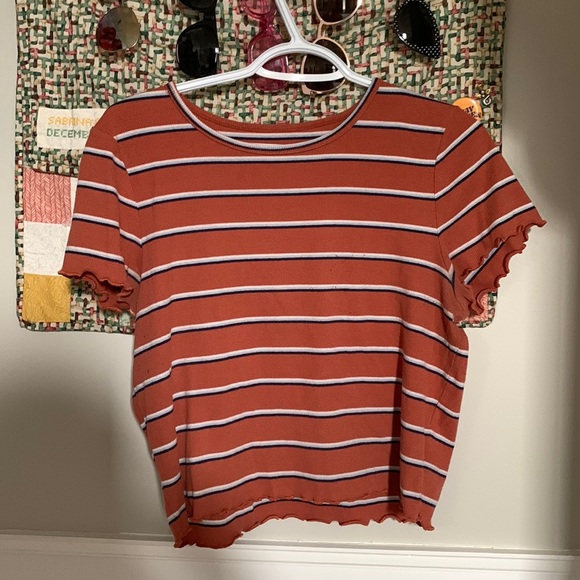 American Eagle Ribbed Tee - Picture 1 of 1